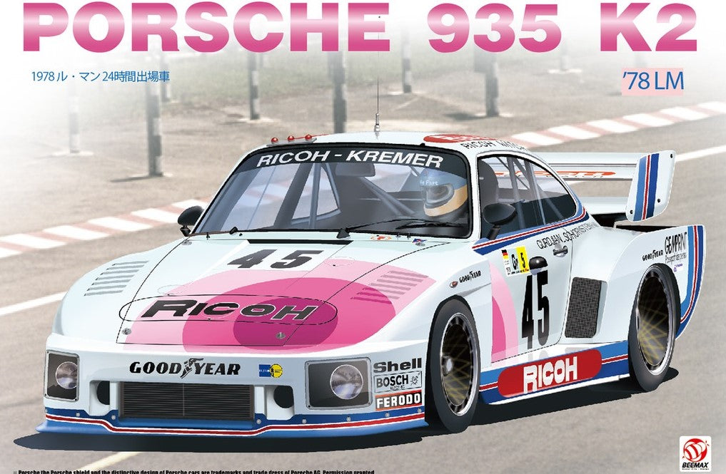 NUNU (1/24) Porsche 935 K2 1978 Le Mans 24 Hours
