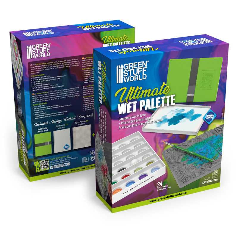 Paleta húmeda pequeña ultimate de Green Stuff World referencia 14160