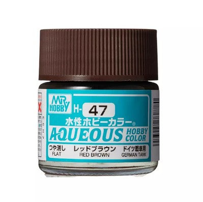 Pintura Gama Aqueous H-047 de Gunze color Red Brown