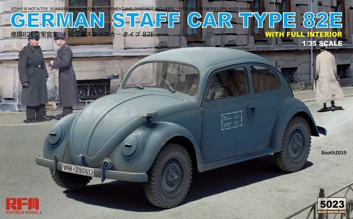RYE FIELD MODEL (1/35) German Staff Car Type 82E (with full interior)