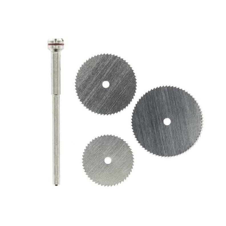 MODELCRAFT Rotacraft Fine Cutting Saws & Mandrel (3 pcs)