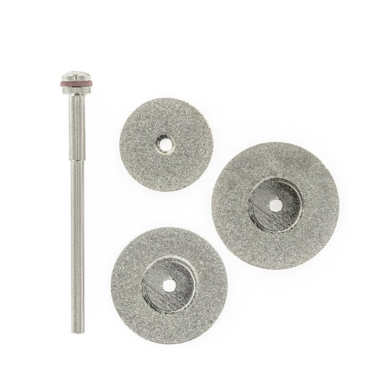 MODELCRAFT Rotacraft RSA7004-S Diamond Saws & Mandrel (3 pcs)