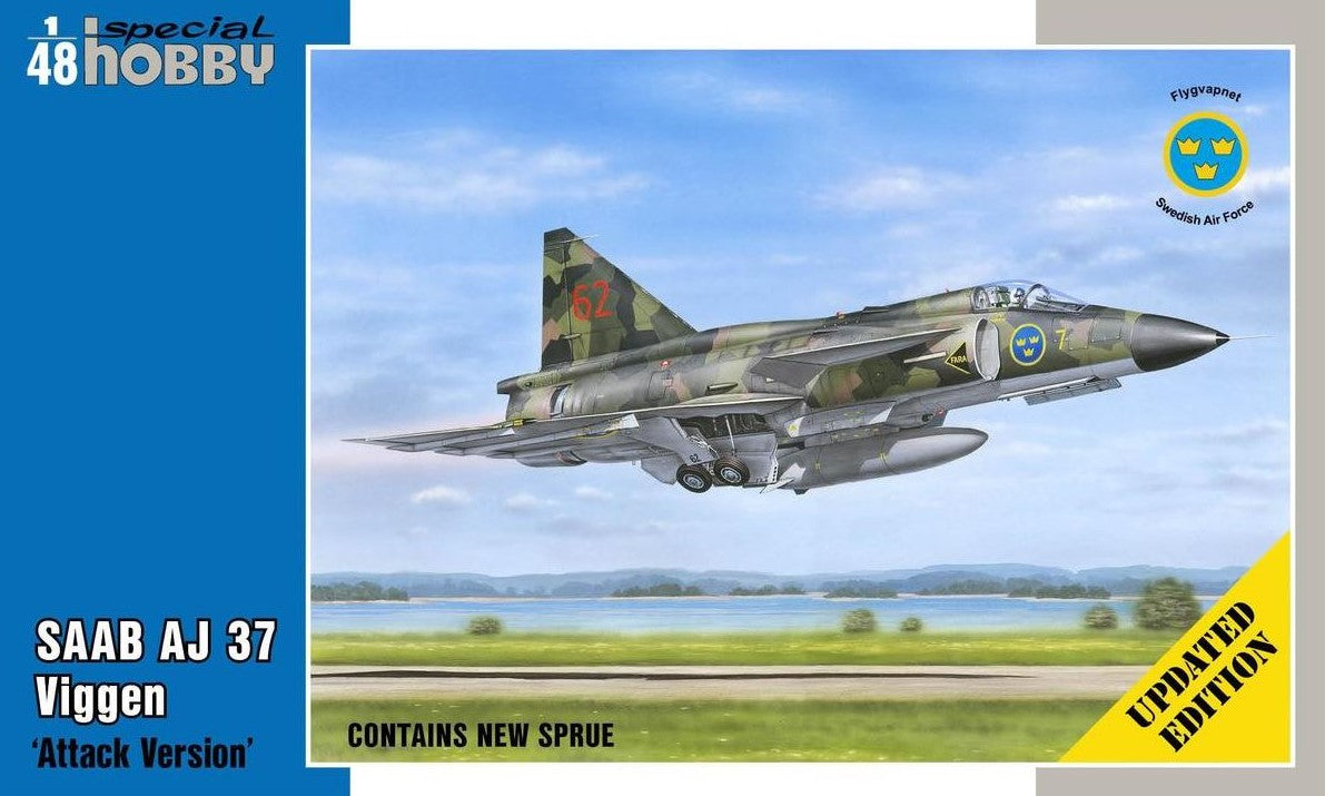 SPECIAL HOBBY (1/48) Saab AJ 37 Viggen Attack Version
