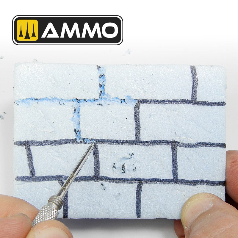 Uso como panelador en corcho del scriber estándar de Ammo referencia 8549