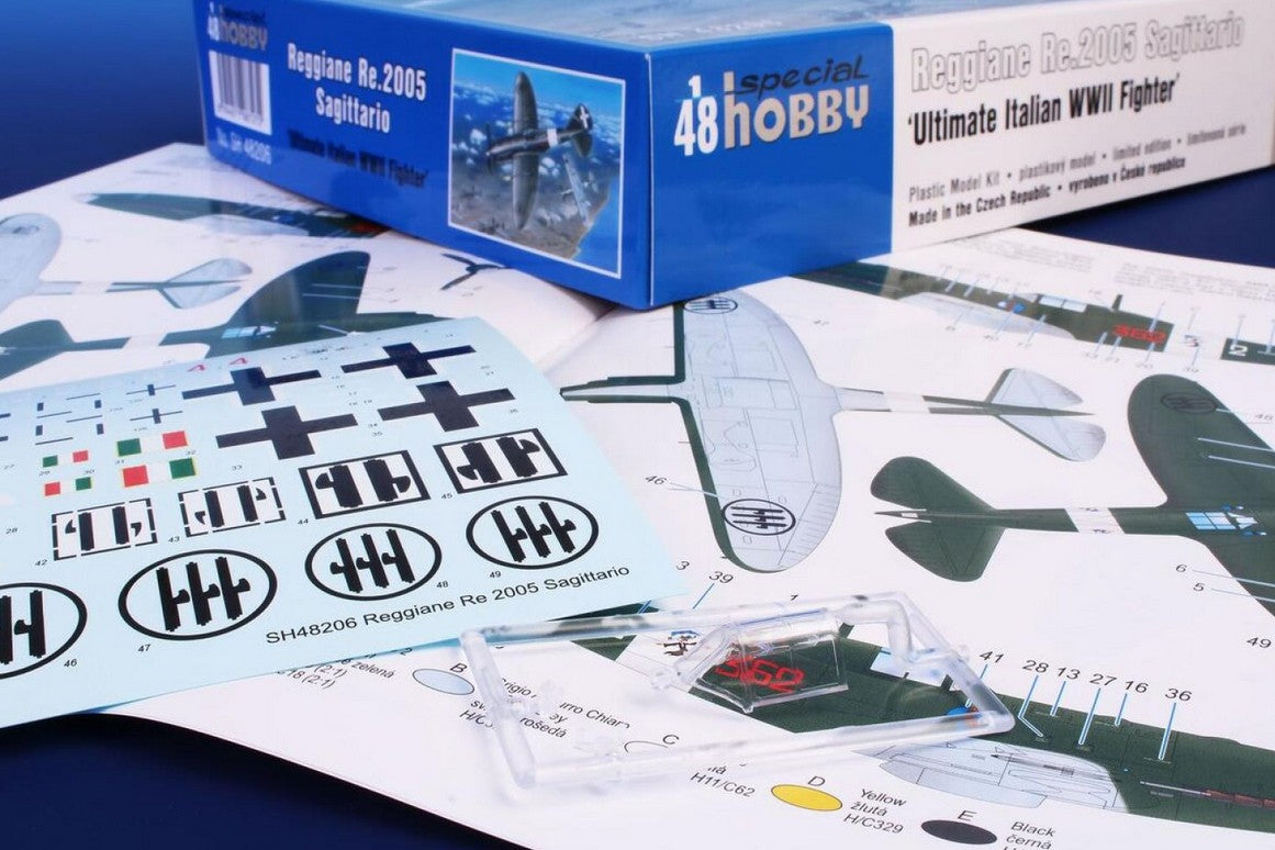 Special Hobby 48206 Reggiane Re 2005 Sagittario Calcas