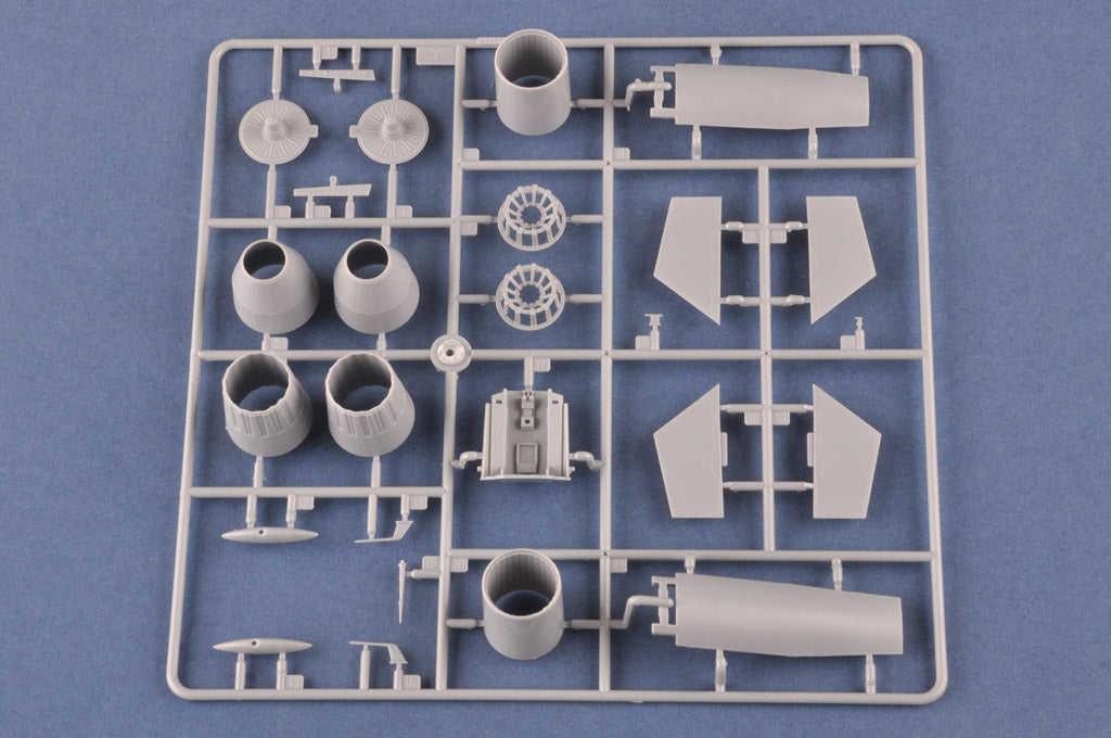 Grapa 5 de la maqueta del caza ruso Su-27 Flanker B en escala 1:48 de Hobby Boss referencia 81776