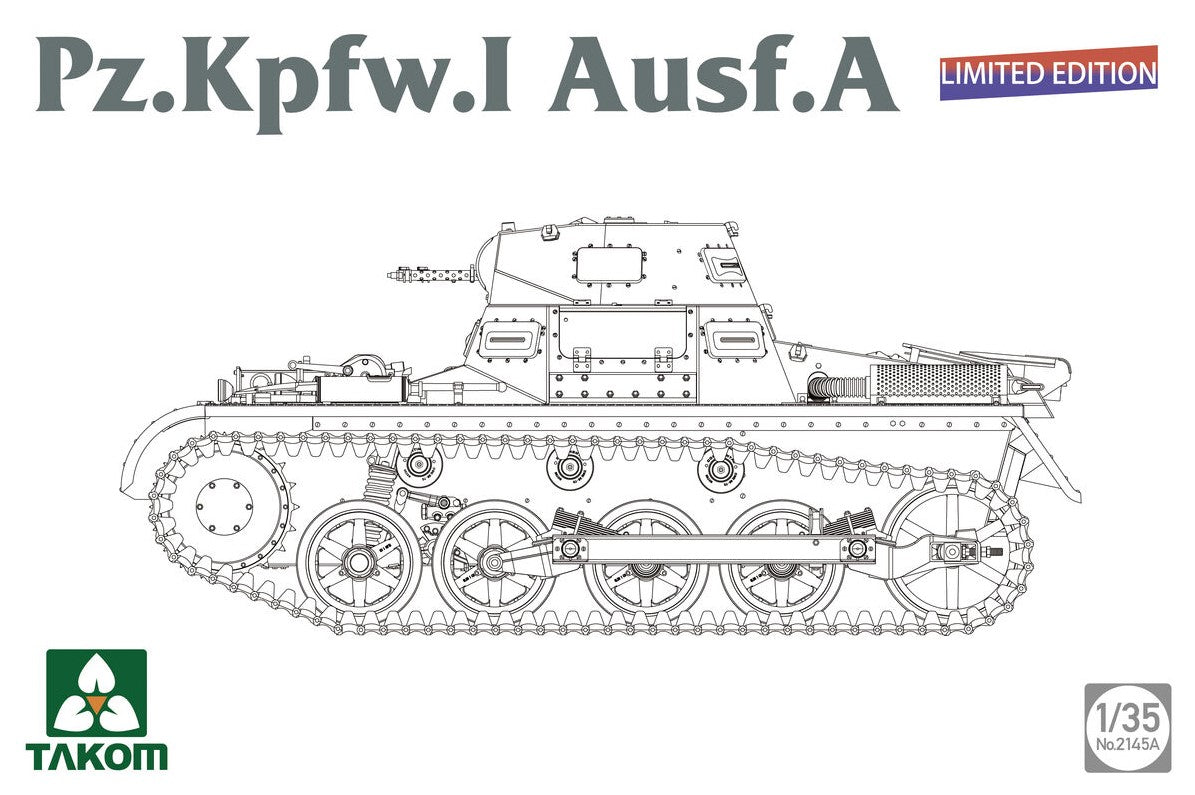 TAKOM (1/35) Pz.Kpfw.I Ausf.A (Limited Edition)