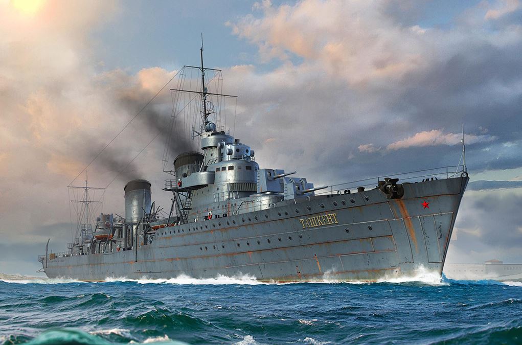 TRUMPETER (1/700) Russian Destroyer Taszkient 1940