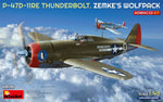 Foto de la portada de la maqueta del P-47D-11RE Razorback Advanced Kit en escala 1:48 de Miniart referencia 48034