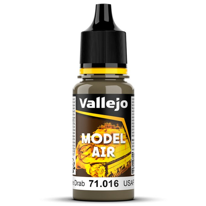 Vallejo color verde oliva USAF 71016