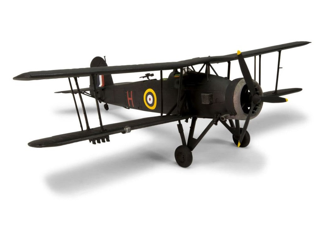 Fairey Swordfish MK.I en 1:72 Airfix A04053B vista frontal derecha