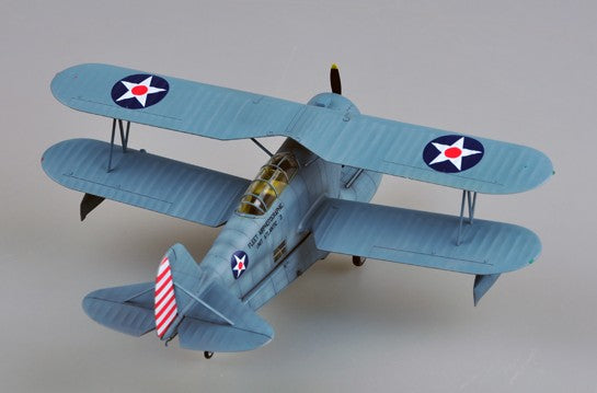 Vista posterior con decoración US de la maqueta del avión de reconocimiento J2F-5 Duck de I Love Kit n 1:48 referencia 64805