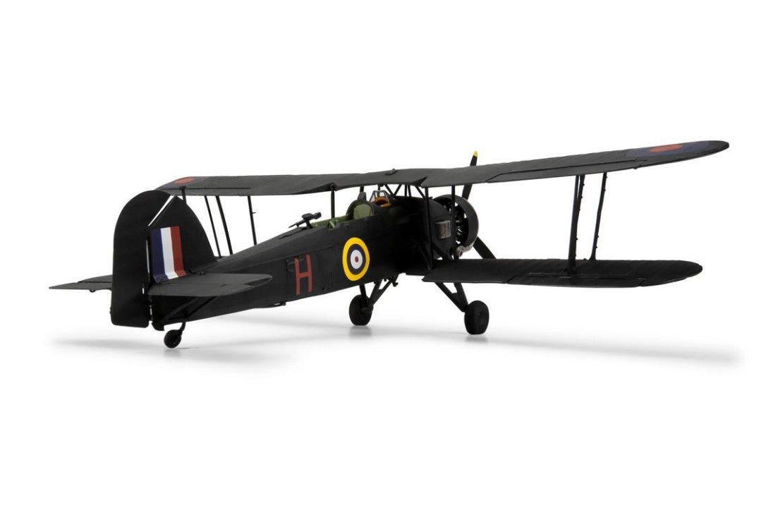 Fairey Swordfish MK.I en 1:72 Airfix A04053B vista trasera derecha