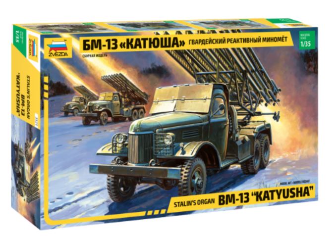ZVEZDA (1/35) Stalin's organ BM-13 "Katyusha"