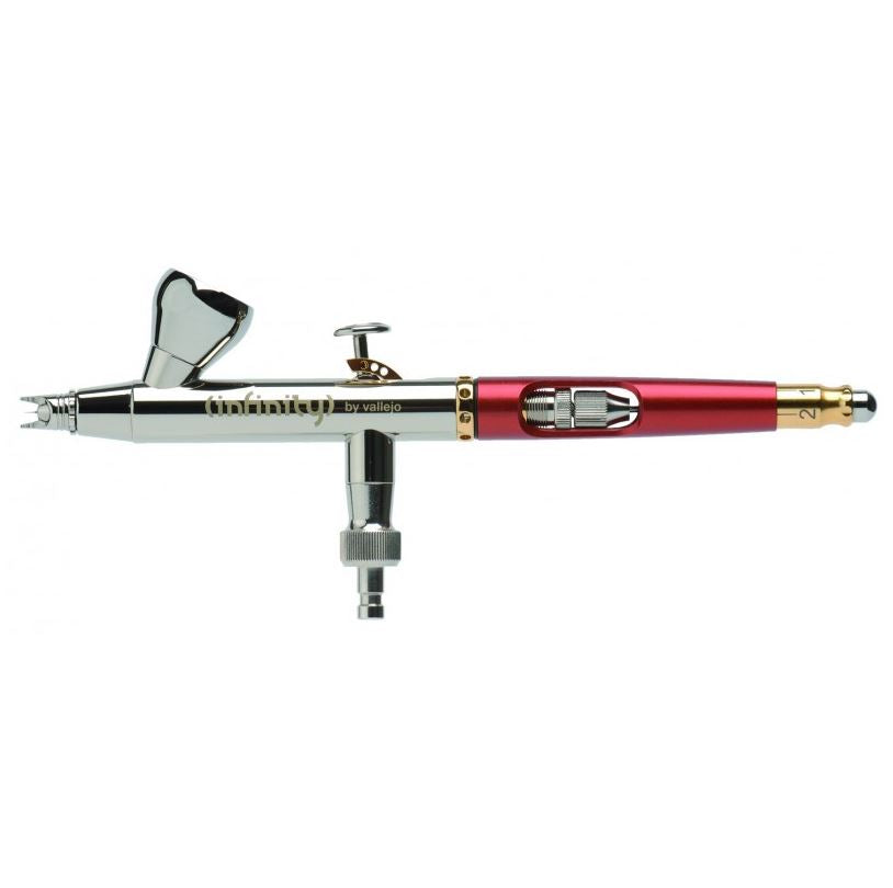 HARDER & STEENBECK Aerógrafo Infinity 2 en 1 by Vallejo