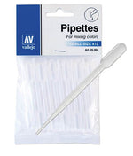 Paquete de 12 mini pipetas pequeñas de Vallejo referencia 26004