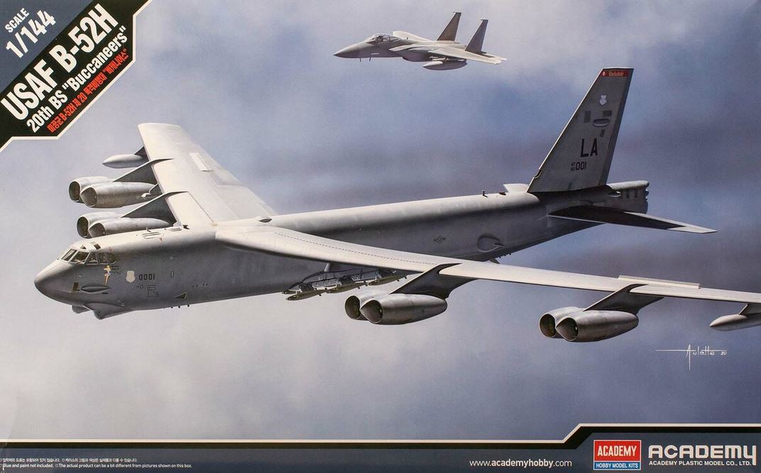ACADEMY (1/144) Boeing B-52H 20th BS "Buccaneers"