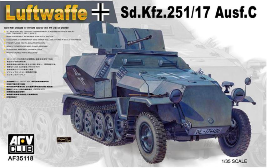 AFV CLUB (1/35) Sd.Kfz. 251/17 Ausf. C Flak 38