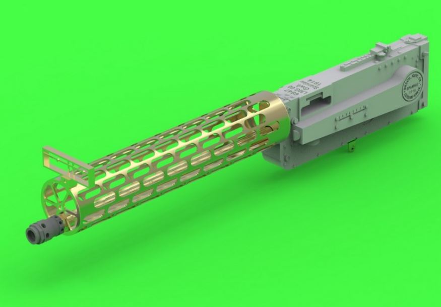 MASTER (1/32) German WW I machine gun Spandau LMG 08 (1pc) - with cooling jacket ver.2