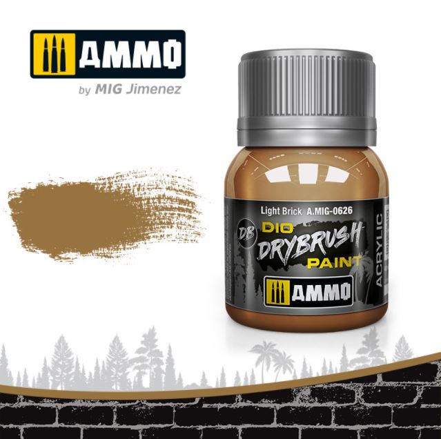 AMMO DRYBRUSH Light Brick