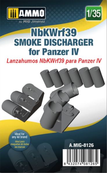 AMMO (1/35) NbKWrf39 Smoke Discharged for Panzer IV