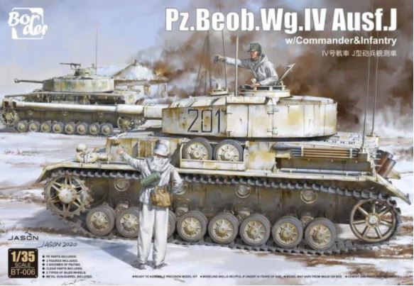 BORDER MODEL Panzer IV J Beob.Wg.IV
