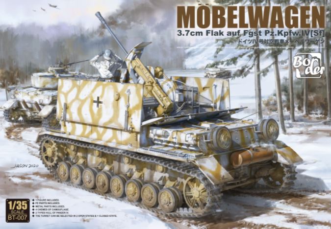 BORDER MODEL Mobelwagen 3.7cm Flak auf Fgst. Pz.Kpfw. IV (Sf)