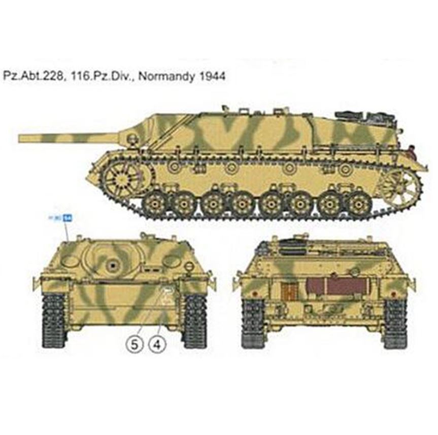 Border Model BT-023 IJA Tiger I w/Resin Tank Commander 1/35