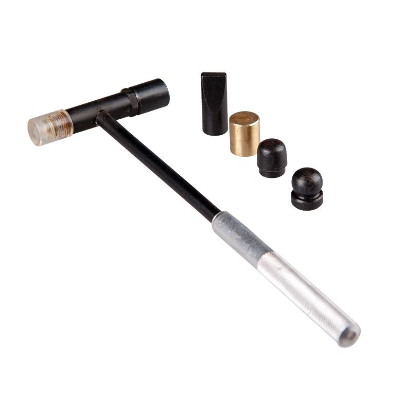 PRECISSO Martillo para Modelismo con Set de 6 Cabezas