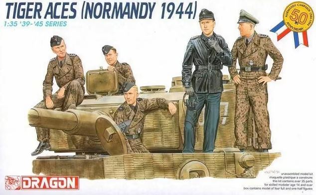 DRAGON (1/35) Tiger Aces (NORMANDY 1944) (w/ Michael Wittmann)