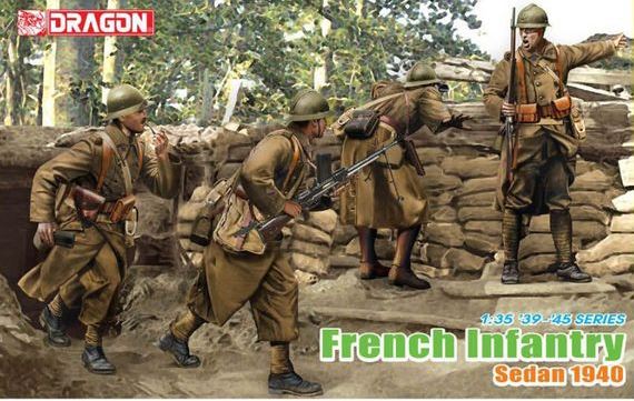 DRAGON (1/35) French Infantry (Sedan 1940)