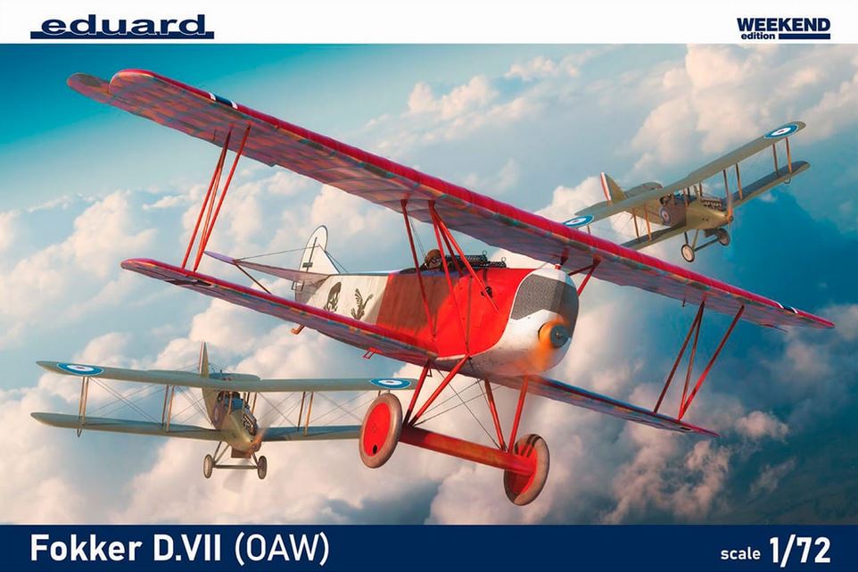 EDUARD (1/72) Fokker D.VII (OAW)