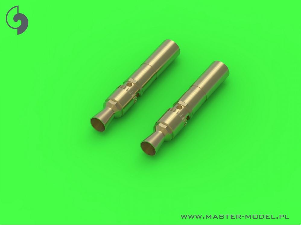 MASTER MG-34 - German machine gun barrel tips (turret mount) (2pcs)