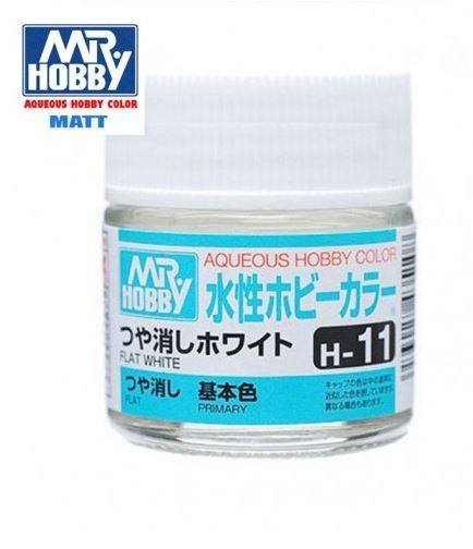 MR. HOBBY Aqueous Hobby Color: H-11 Flat White