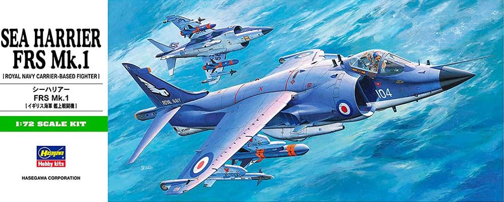 HASEGAWA (1/72) Hawker Sea Harrier FRS Mk.1