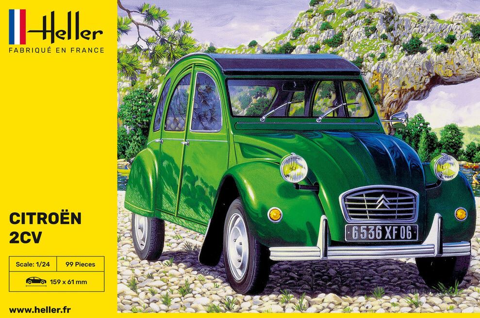 HELLER (1/24) Citroen 2 CV