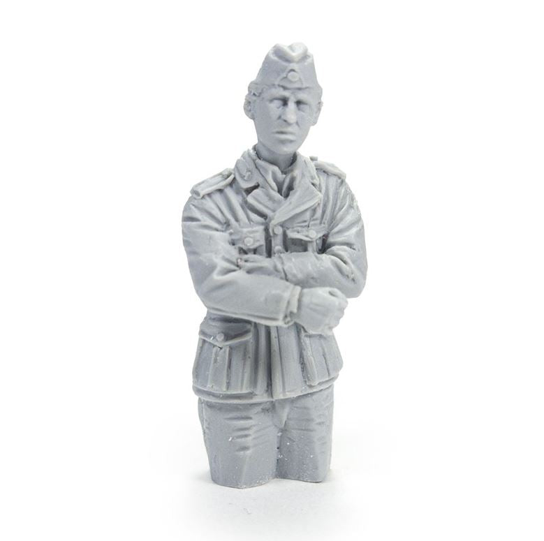 ALPINE (1/35) British Armored Crew SET (2 FIGS & PUPPY)