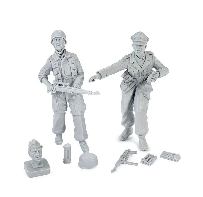 ALPINE (1/35) British Armored Crew SET (2 FIGS & PUPPY)
