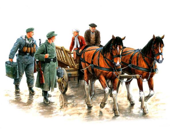 MASTER BOX (1/35) Somewhere in Europe... 1944