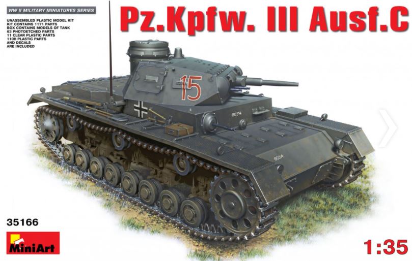 MINIART (1/35) Pz.Kpfw. III Ausf.C