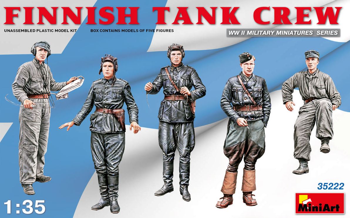 MINIART (1/35) Finnish Tank Crew