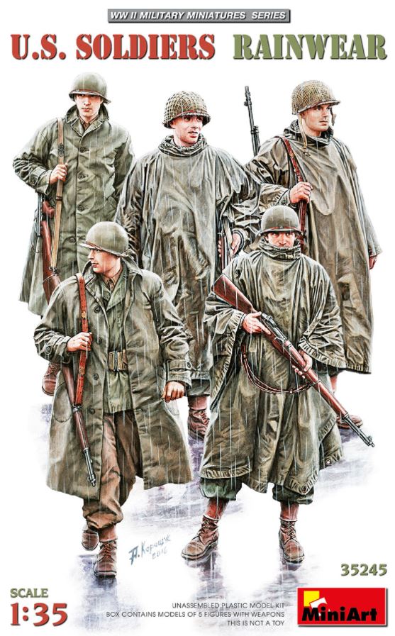 MINIART (1/35) US Soldiers Rainwear
