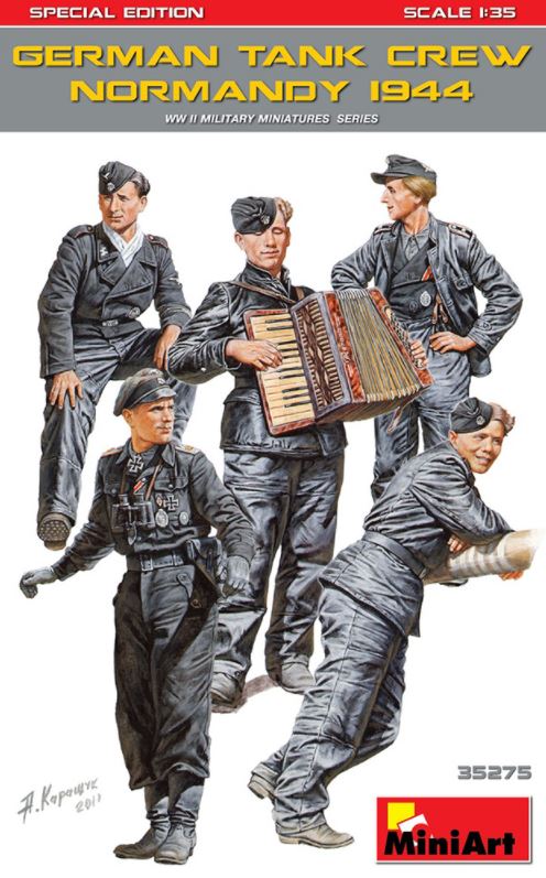 MINIART (1/35) German tank crew normandy 1944