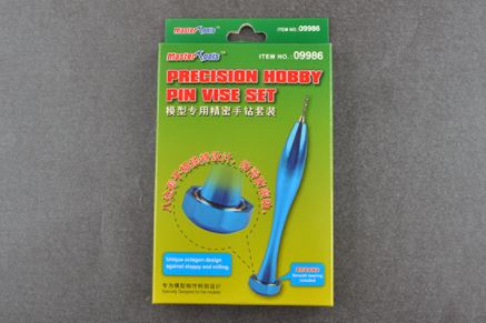 MASTERTOOLS Taladro Manual (Precision Hobby Pin Vise Set 0.3-1.2)