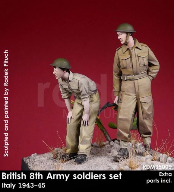 RADO MINIATURES Italy 1943-45 British 8th Army