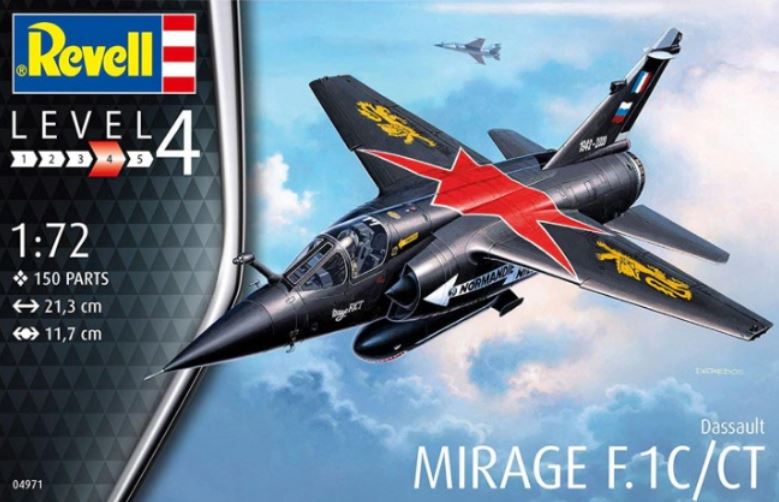 REVELL (1/72) Dassault Mirage F.1C/CT