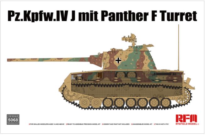 RYE FIELD MODEL Pz.Kpfw.IV J mit Panther F Turret
