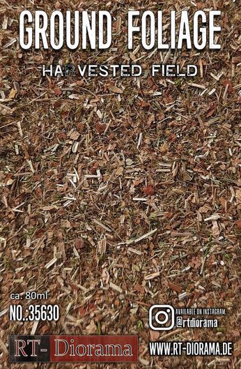 RT DIORAMA (1/35) Ground Foliage: Harvested field