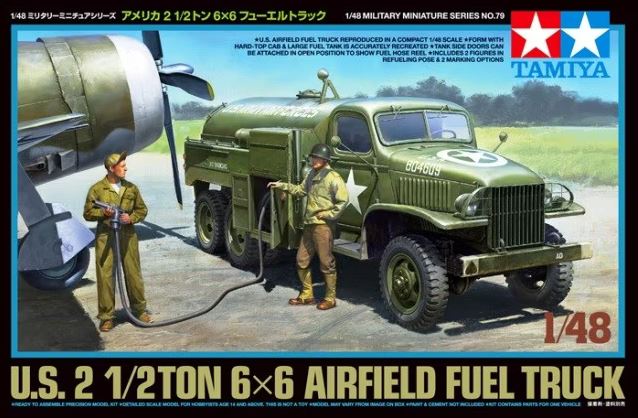 TAMIYA (1/48) US 2 1/2TON 6x6 Airfield Fuel Truck