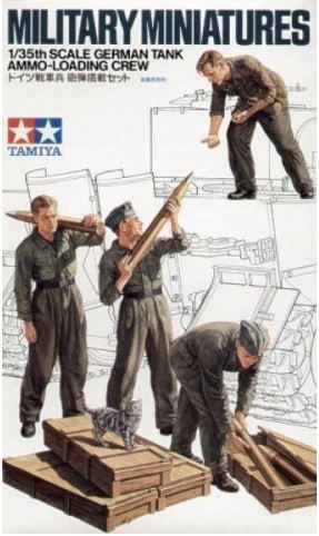 TAMIYA (1/35) German Tank Ammo-Loading Crew